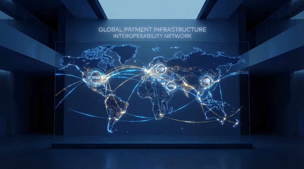 Visa und Mastercard als globale Zahlungsnetzwerke